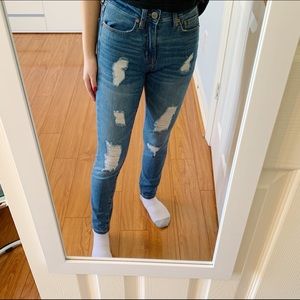 Aeropostale High Rise Jeggings Size 0 Short